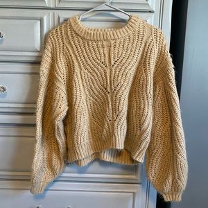 Cupcake knit sweater